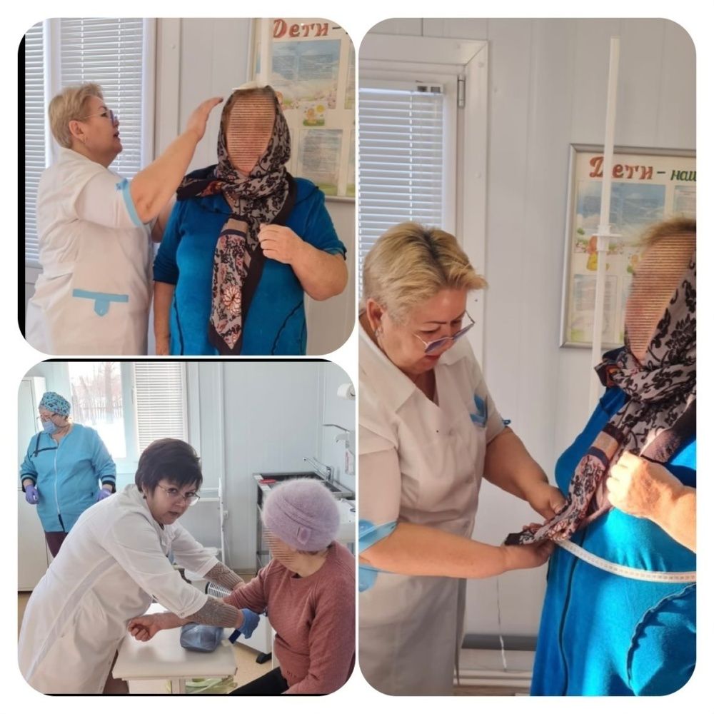 Сегодня жители деревни Мамяково прошли 1 этап диспансеризации