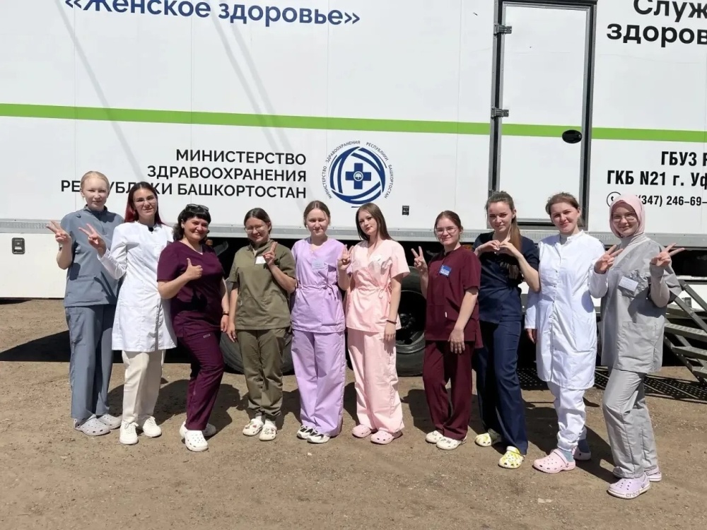 Итоги работы «Поезда здоровья» в Кушнаренковском районе акция «Здоровая республика — здоровый регион», 18.05–03.06.2026