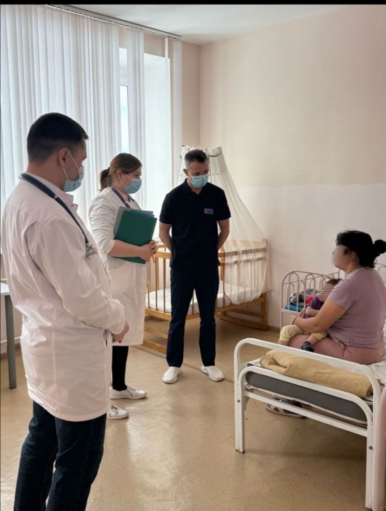 Плановый обход в педиатрическом отделении