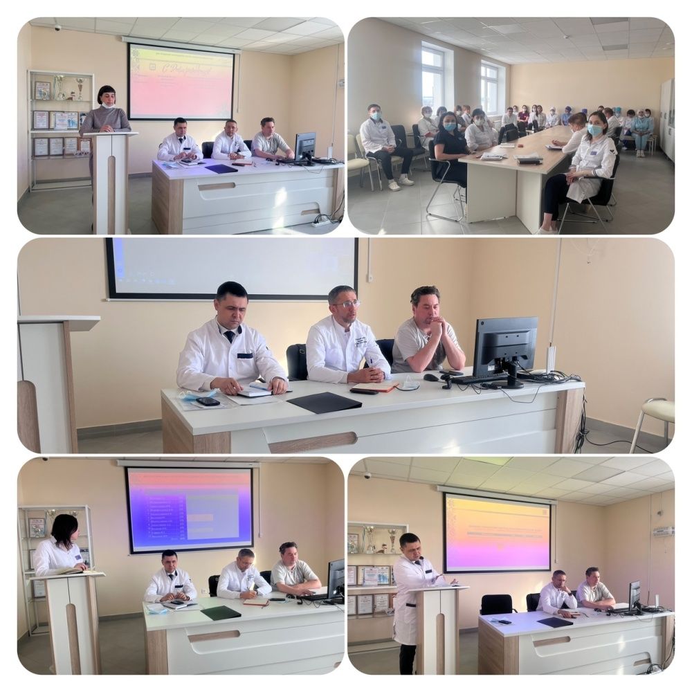 Еженедельное оперативное совещание с заместителями, заведующими отделениями и врачами больницы